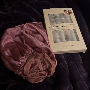 Sleepless curler and bonnet set